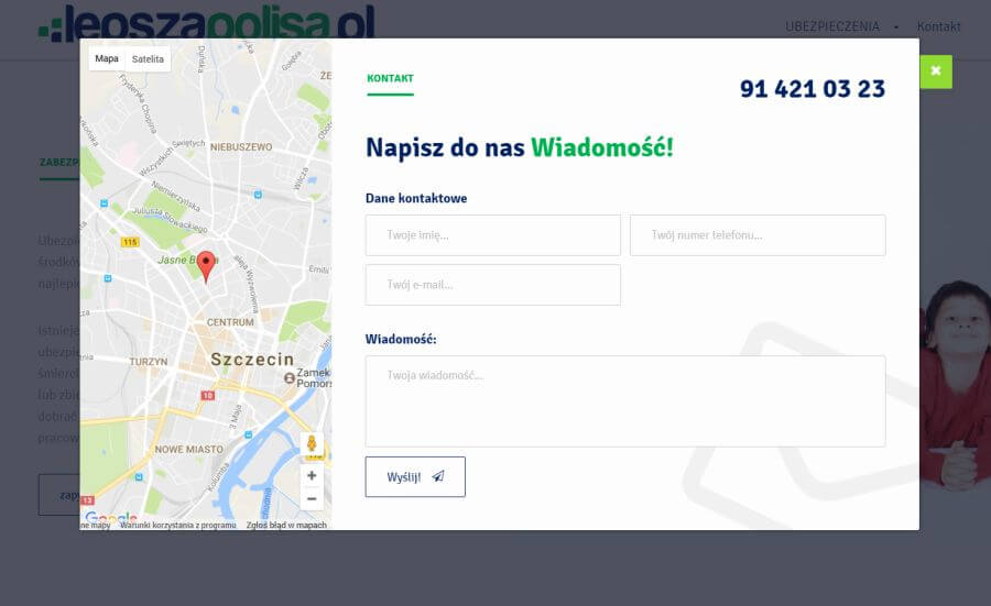 Screen 2 strony lepszapolisa.pl